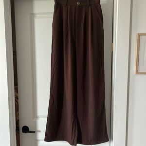 Bohme wide leg brown trouser